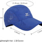 Running Hat Outdoor Sun Protection Hat Mesh Quick Dry Hat Thin Cool Baseball Cap for Women and Men