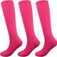 Fitliva Knee High Long Sports Socks Unisex Multicolor 3/6/12 Pairs