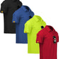 ZITY 4 Pack Mens Polo Shirt Short Sleeve Sports Golf Tennis T-Shirt Athletic Collared Tactical Shirts