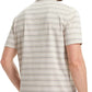 Rouen Mens Golf Shirt Moisture Wicking Dry Fit Performance Stripe Casual Collared Short Sleeve Golf Polo Shirts for Men