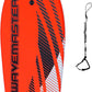 44 inch Body Board Ultimate Wavemaster Pro Bodyboard, Super EPS Core with Pro Quality Wrist Leash