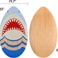 seething 35 Inch Skimboard with High Gloss Coat Wood Skim Board for Beginners,Kids, Teenagers, Adults and All Skimming