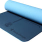 BodyForge Yoga Mat Thick Exercise Mat Thick 8mm TPE Eco-Friendly with Alignment Marks Non-Slip Extra Thick High-Density for Women and Men Workout Pilates