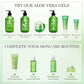 Aloderma Organic Aloe Vera Gel - 1.5oz, Unscented, Hydrating, Soothing, Cooling, Instant Relief for Skin & Sunburn, USDA Organic