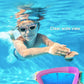 Kids Swim Goggles, Swimming Goggles for Kids with Nose Clip, Earplugs, Nose Bridge for Age 3-15
