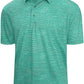 Esabel.C Jacquard Golf Shirts for Men Moisture Wicking Short Sleeve Performance Dry Fit Active Mens Polo Shirts