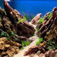 Unocho Aquarium Stone Rocks Dragon Stone Rock 10LB Aquarium décor Rocks Aquascaping Stone Fish Rocks for Aquariums Landscaping Model Tank Decoration-2-6 inches