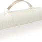4’9” x 6’3” White Lightweight Water-Resistant Canvas Mat – Picnic, Outdoor, Beach, Park, Camping, Toy Mat
