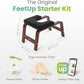 FeetUp - The Original Yoga Headstand Bench, Vegan Handstand Trainer Bench and Stand, Strength Training Inversion Equipment for Relaxation and Strength, Includes App & Starter Kit, #1 Worldwide
