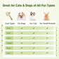 2PCS Self CleaningPetComb Grooming Brush,PetComb for Dogs & Cats, Brush for Cats, Cat dog comb Pet Grooming for Massaging and Cleaning Shedding Hair (Green+Yellow)