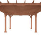 MUPATER 12x24 FT Wooden Pergola, All Cedar Wood Pergola Kit with Stakes, Quality Supported Structure, All-Season Durability, Snow and Wind Supported, Outdoor Shade for Backyard, Deck, Lawn, Patio