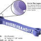 Rubberbanditz Pull Up Assist Resistance Bands Heavy Duty Loop Exercise Workout Bands for Powerlifting, Mobility, and Stretching