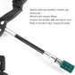 VBESTLIFE Archery Bow Stabilizer Weight Kit, Detachable Aluminum Alloy Counterweight Kit for Recurve Bow and Compound Bow