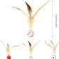 6 Pcs Feather Ball Cat Toy,Interactive Feather Bouncy Ball Toy Set for Cats,Mini and Elastic,Suitable for Pets to Play Indoors and Outdoors