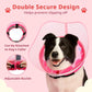 Soft Dog Cone Collar, Inflatable Donut Cones Alternative After Surgery with Anti-Lick Shield, for Large/Medium/Small Dogs to Stop Licking, Elizabethan Neck Ecollars of Shame, Comfy Pillow E Recovery