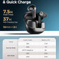 SoundPEATS Air5 Pro Adaptive Hybrid Noise Cancelling Wireless Earbuds, Qualcomm Snapdragon Sound, aptX™ Lossless, LDAC LE Hi-Res Audio, 6 Mics AI CVC 8.0 Call, 37H Playtime, IPX5 Waterproof, BT 5.4