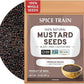 Black Mustard Seeds (397g/14oz), Gluten free, 100% Raw, Sourced from India, Packed in Resealable Zip Lock Pouch