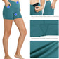baleaf Women's 8"/ 5"/ 3" Biker Shorts High Waist Yoga Workout Gym Running Volleyball Spandex Shorts with Pockets