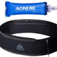 AONIJIE Hydration Belt Running Fanny Pack, with 250ml Soft Water Bottle Flask Phone Holder for Trailing Running Climbing Jogging Cycling Workout Fitness 3 Colors (Black, M/L)