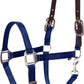 Equinavia Loki Adjustable Breakaway Horse Halter - Navy - Horse