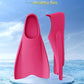 W WSTOO Streamlined Swimming Fins,Training Short Flippers,Silicone Swimming Flippers for Kids Adults Men and Women for Swimming Snorkeling and Diving