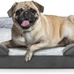FURTIME Orthopedic Small Dog Beds - Waterproof Ultra Comfy Supportive Foam Pet Couch with Removable Washable Cover, Nonskid Bottom