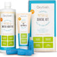 Oxyfresh Premium Pet Dental Kit for Dogs & Cats – Easy Solution for Dog and Cat Fresh Breath, Clean Teeth, Control Plaque & Tartar – Vet Formulated Pet Toothpaste 4oz + Water Additive 16oz Kit