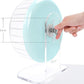 Niteangel Super-Silent Hamster Exercise Wheels: - Quiet Spinner Hamster Running Wheels with Adjustable Stand for Hamsters Gerbils Mice Or Other Small Animals (M, Mint Green)