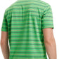 Rouen Mens Golf Shirt Moisture Wicking Dry Fit Performance Stripe Casual Collared Short Sleeve Golf Polo Shirts for Men