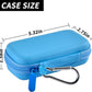 MP3 & MP4 Player Case for SOULCKER/G.G.Martinsen/Grtdhx/iPod Nano/Sandisk Music Player/Sony NW-A45 and Other Music Players with Bluetooth. Fit for Earbuds, USB Cable, Memory Card - Blue