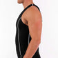 Insta Slim -Made in USA- Compression Tank-Top Shapewear for Men. Tummy Control Slimming Body-Shaper for Belly & Back Support
