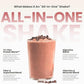 310 Nutrition All-In-One Meal Replacement Shake Powder - Plant-Based Protein Smoothie Blend w/High Fiber, Probiotics & Adaptogens - Low Carb, Vegan, Keto & Paleo Friendly - Peppermint Swirl - 28 Srv