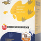 RANZ 10LBS Non-GMO Dried Mealworms for Chickens, High Protein Meal Worms, Premium Chicken Feed, Perfect Bird Food and Chicken Treats, Whole Large Mealworms for Wild Birds, Ducks, Fish