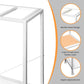 Fish Tank Stand: The Perfect 10 Gallon Metal Aquarium Stand Measuring 22.8" W x 10.6" D x 31.3" H to Fit Your Aquatic Display Needs. (10 Gallon-White)