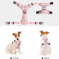 Timos No Pull Dog Harness,NO Need Go Over Dogs Head 3 Snap Buckles Reflective Oxford No Choke Harness with Front & Back 2 Metal Leash Clips Soft Padded for Small Medium Large Dogs Pink S