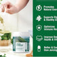 TruWild Greens Superfood Cucumber Powder, with 22+ Greens & Anti-Oxidants, Delicious Green Juice Powder, Natural Immune, Stress, Digestion Support, 30 Servings Per Tub (Cucumber Mint)