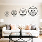 Personalized Wedding Metal Name Sign | Custom Wall Art Gifts for Couples | Custom Metal Signs |Engagement Gift | Anniversary Wedding Date Sign | Bedroom Decor for Couples