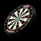 Gladiator Dartboard with Top-Grade African Sisal and Sword Edge Staple Free Wire Spider for Maximum Scoring Potential and Less Bounce Outs