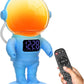 Astronaut Sunrise Alarm Clock for Kids, White Noise Sound Machine with 30 Soothing Sounds, 22 Dimmable Nightlights, Bluetooth Speaker, Dual Digital Alarm Clocks, Wake Up Light for Bedroom, Adults