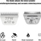 2PCS 7FW Wide Blades for Dog Grooming Blades Compatible with Andis,Oster A5,Wahl km10 Dog Clippers,Size-#7FW, 1/8-Inch Cut Length (3.2mm)(2pcs #7FW)