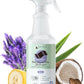 kin+kind Pet Odor Eliminator for Home - Litter Deodorizer, Pet Urine Odor Eliminator Spray and Stain Remover Spray for Harwood Floods, Carpet and Fabric - Pee, Odor and Stain Destroyer 32 fl oz