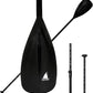 SUP Paddle - 3-Piece Adjustable Aluminium SUP Paddle with Glass Fiber Blade for Surfing, Floating, Water Sports