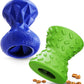 Dog Toys for Aggressive chewers, Indestructible Toy for Small Dogs Interactive Toy Dog chew Toys (Green + Blue)