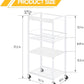 Home Gym Storage Rack, Heavy Duty Yoga Mat Holder Workout Equipment Storage Organizer Weight Rack with Hooks & Wheels for Dumbbells Kettlebells Dumbbell Yoga Block Foam Rollers Yoga Strap Resistance Bands, Fitness Exercise Equipment