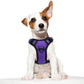 BUMBIN Tactical Dog Harness for Small Dogs No Pull, Famous TIK Tok No Pull Puppy Harness, Fit Smart Reflective Pet Walking Harness for Training, Adjustable Dog Vest Harness with Handle Purple XS