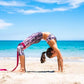 Clever Yoga - 8 ft Yoga Strap for Exercise & Physical Therapy, Leg Stretching Strap Yoga Accessories & Stretching Equipment, Leg Stretcher for Women & Men, Home Workout Essentials