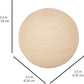 Amazon Basics Dog Toys, Interactive Glow Rubber Balls, (Pack of 3), 2.5 inch, Beige