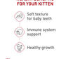 Royal Canin Feline Health Nutrition Kitten Loaf in Sauce Canned Cat Food, 3 oz can (Pack of 24)