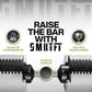 SMRTFT NUOBELL Adjustable Dumbbells | The Original All-in-One NUOBELL Adjustable Dumbbell Set | Feel Real Like Traditional Dumbbells | Highly Durable | Best 2 Year Warranty