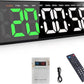 Gym Timer, 16.5" Large Digital Wall Clock for Gym Interval Workout, Remote Control LED Digital Timer for Home Decor, Living Room, Office, Gym, Classroom